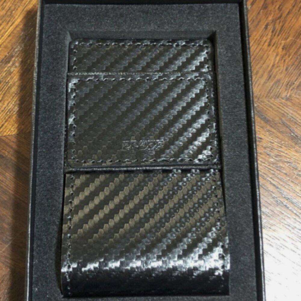 PROOF WALLET I THE ORACLE I BLACK CARBON FIBER DARK GUNMETAL